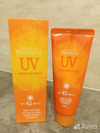 Солнцезащитный крем, spf 42+++, Корея