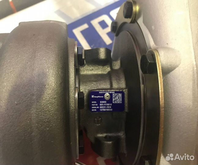 Турбокомпрессор Borg Warner 6511118010 маз урал
