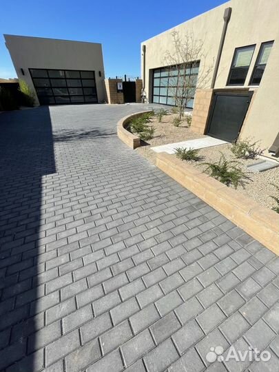 Плитка тротуарная, брусчатка