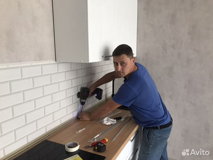 Мастер муж на час, повесить тв, прикрутить карниз