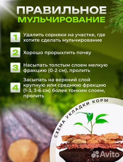 Кора лиственницы, сосны