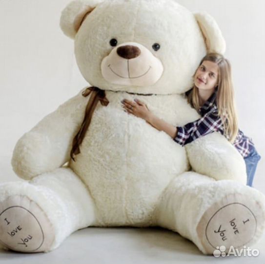Плюшевый медведь новый