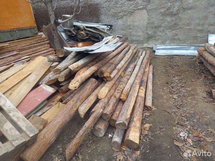 Продам бревна и доски