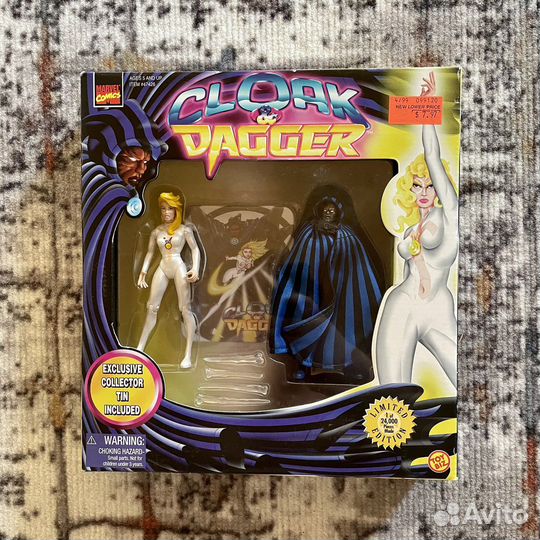 Набор фигурок Cloak & Dagger Toy Biz Marvel
