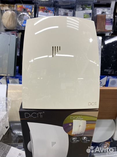 Вентилятор вытяжной с обратным клапаном D 100