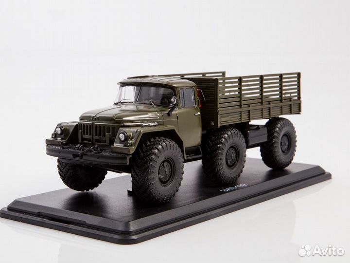 1:43 Масштабная модель ЗИЛ-132 бортовой