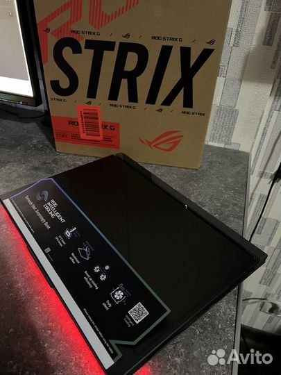 Игровой ноутбук asus rog strix g16 новый
