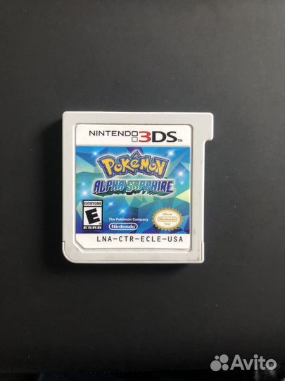 3ds картридж pokemon alpha sapphire
