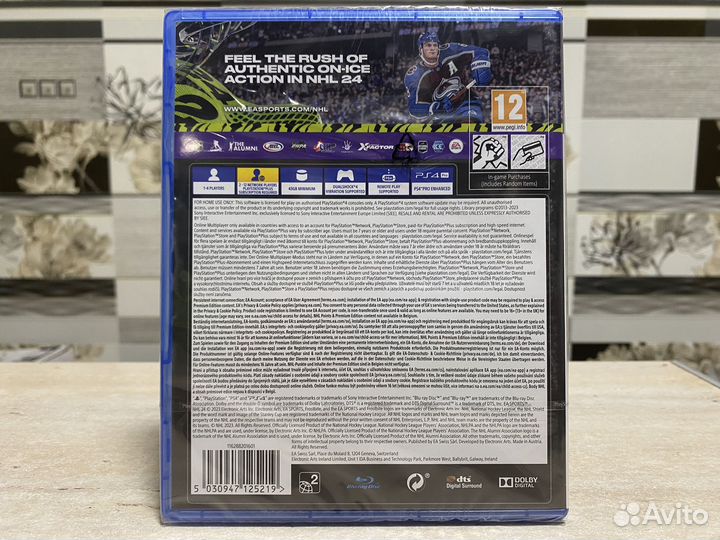 NHL 24 (Новый Диск) Sony PS4