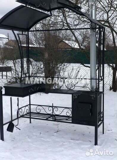 Кованый мангал