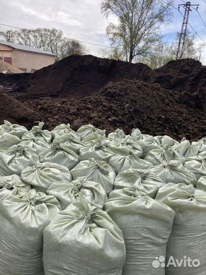 Чернозем в мешках