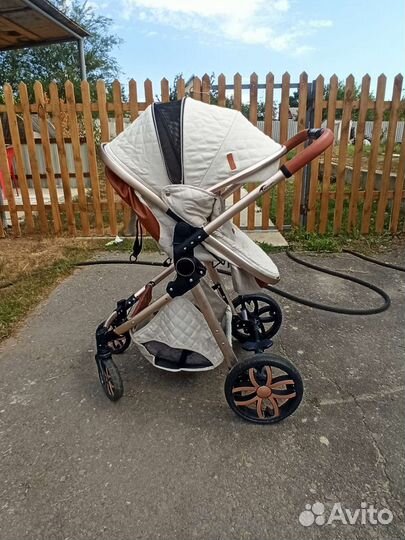 Коляска трансформер 2 в 1 teknum v9