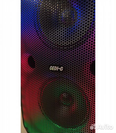 Колонка Gedi-g 400вт портативная