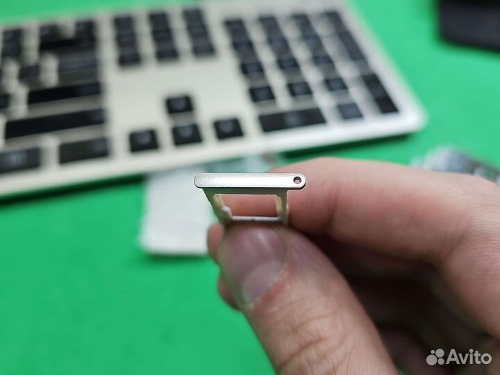 Лоток симкарты Samsung S7 Edge золотой