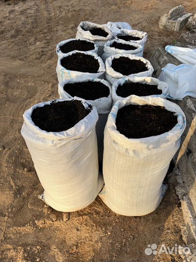 Торф сеяный в мешках