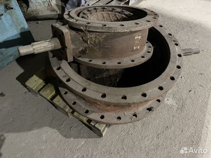 Фланцевый чугунный затвор дисковый