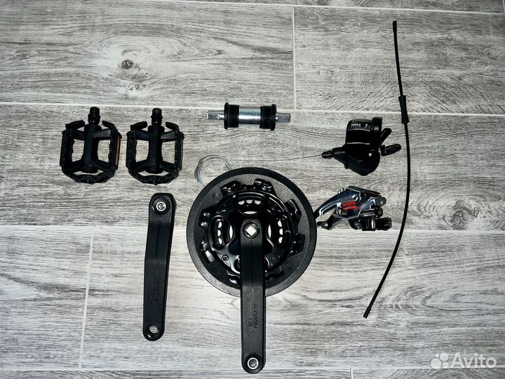 Система шатунов Rockrider ST520 с кареткой