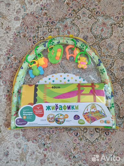 Развивающий коврик новый