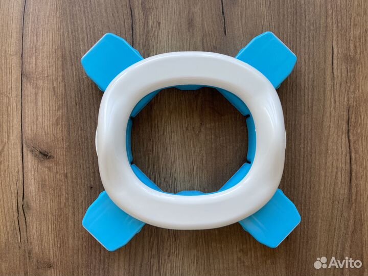 Складной дорожный горшок детский с пакетами