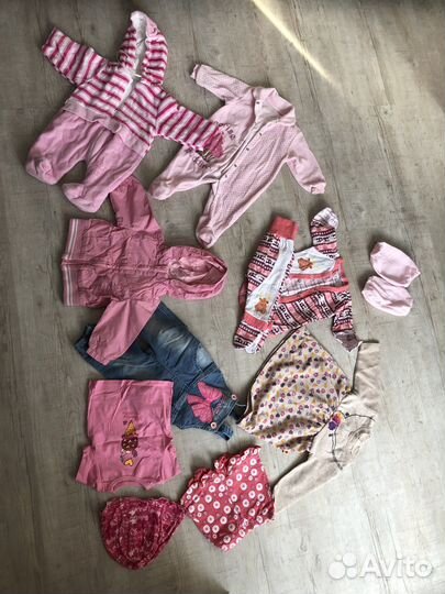 Пакет вещей на девочку