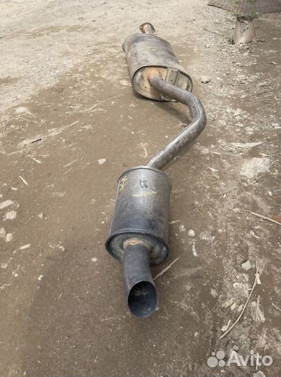 Глушитель оригинальный Toyota Highlander 3 2015г