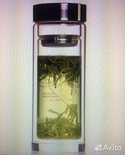 Бутылка заварочная из стекла