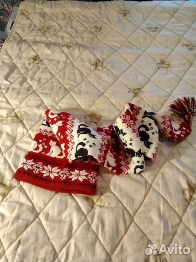 Эстонская шапка-шарф Оле лукойе