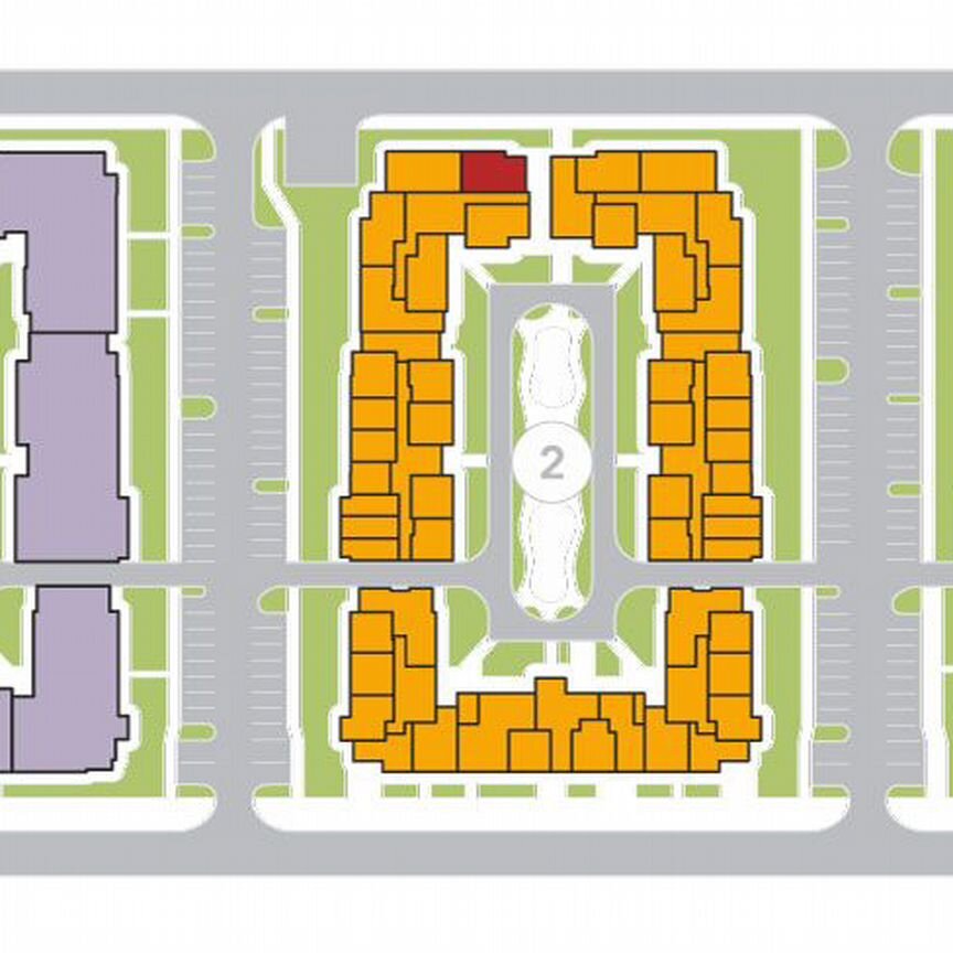 2-к. квартира, 53,7 м², 1/4 эт.