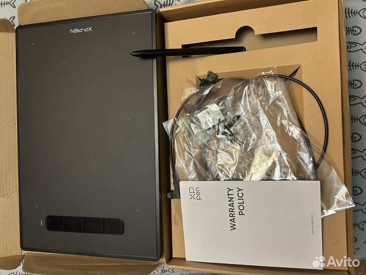 XP-Pen Графический планшет Star G960S, формат А5