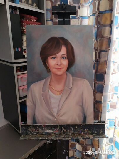 Портрет по фото маслом Омск портрет на заказ