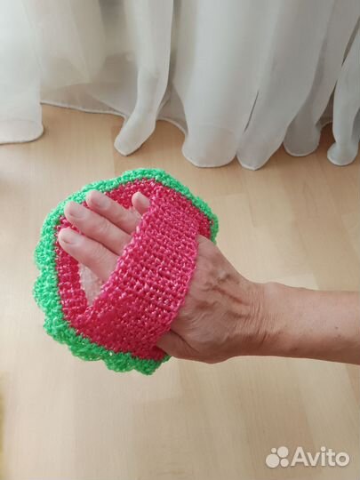 Мочалка ручной работы