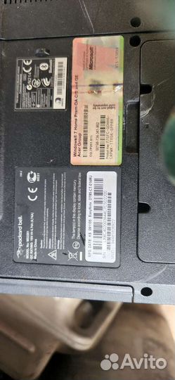 Ноутбук packard bell MS2281