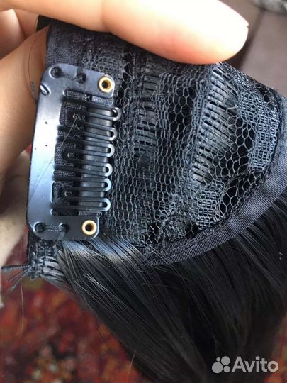 Волосы на заколках 46см