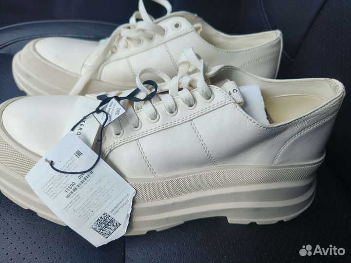 Кожаные кеды Uterique