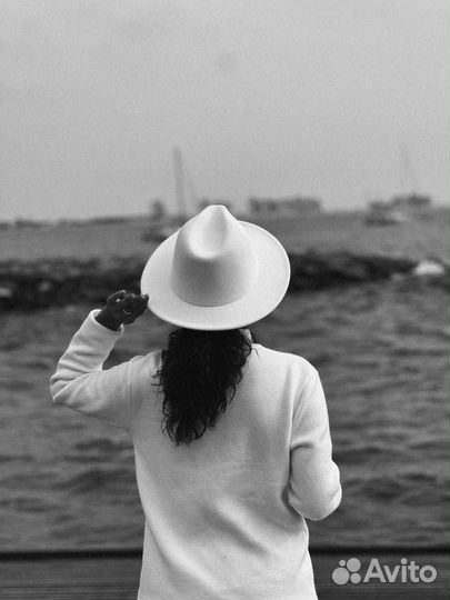 Шляпа фетровая женская