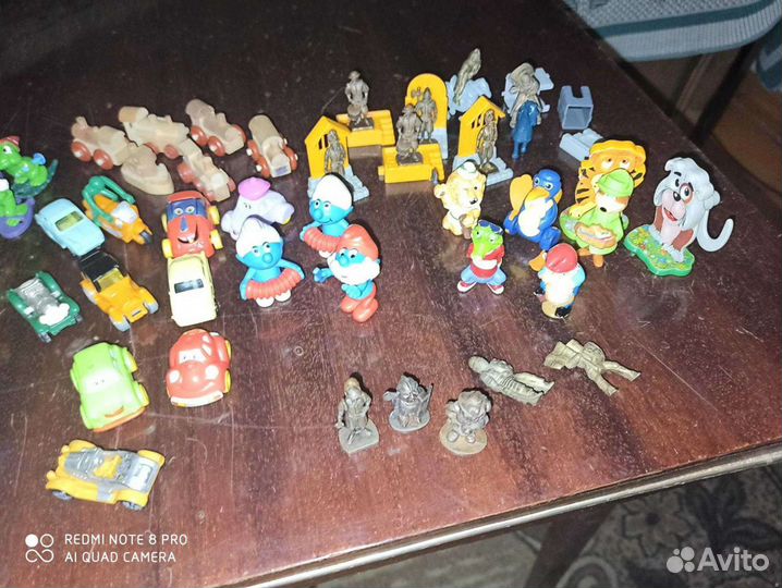 Игрушки из киндера 90х