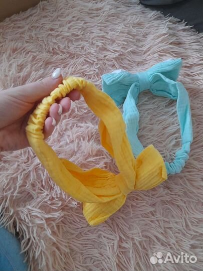 Повязка на голову для малыша. Ободок