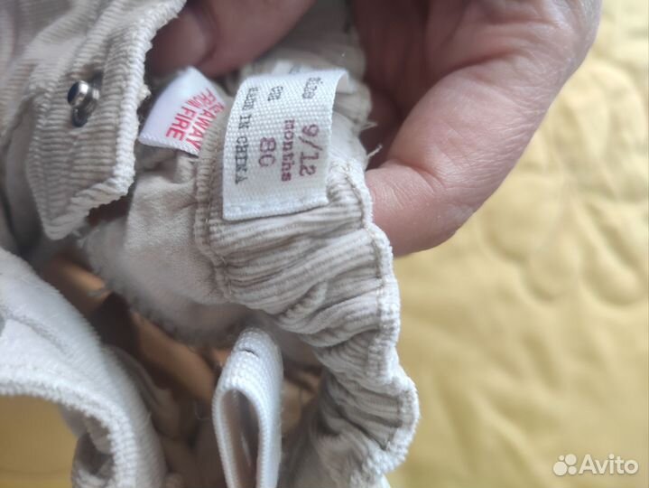 Брюки zara для девочки80-86