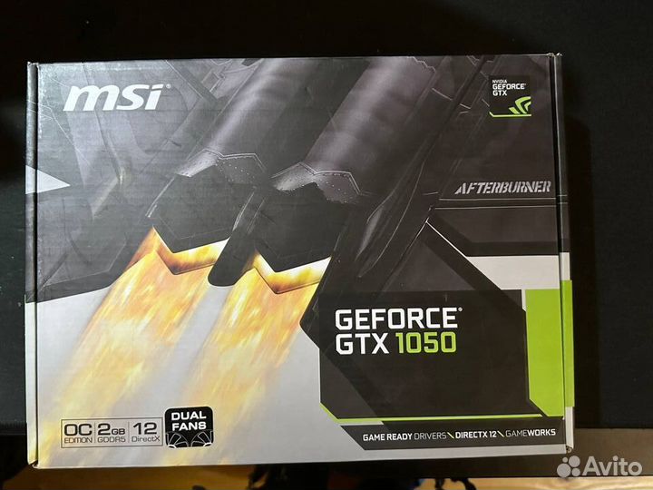 MSI Geforce GTX 1050 2 GB