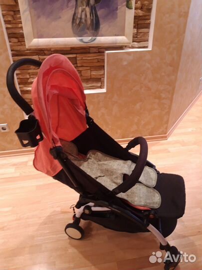 Коляска baby time (аналог yoya) +сменный текстиль
