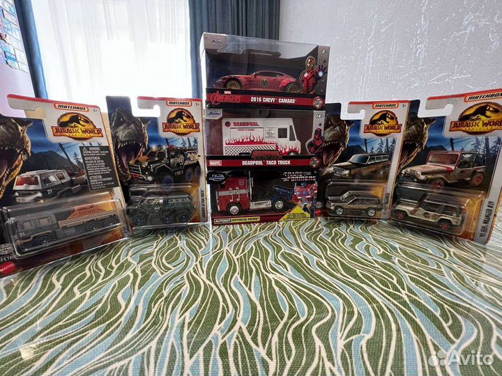 Модели Jada 1:32/Matchbox Jurassic world