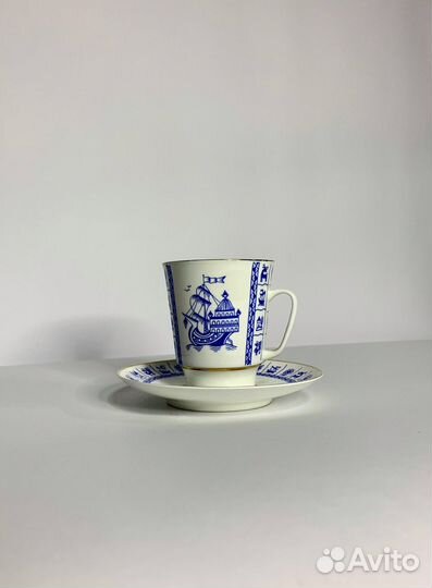 Кофейная пара Каравелла лфз (чашка+блюдце)