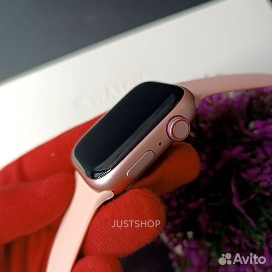 Часы Apple Watch 8 (Розовые, Гарантия)