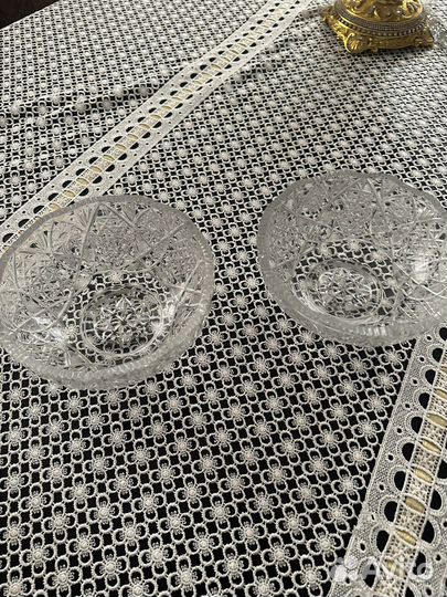 Ваза хрустальная конфетницы