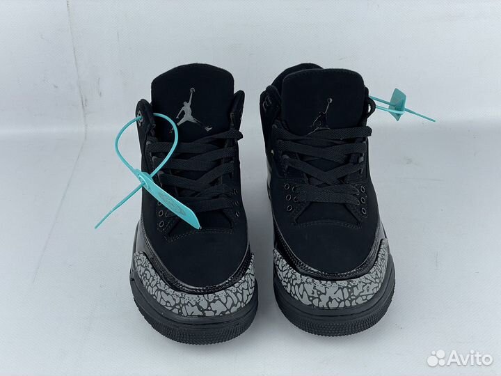 Кроссовки Nike Air Jordan 3 retro Black Cat