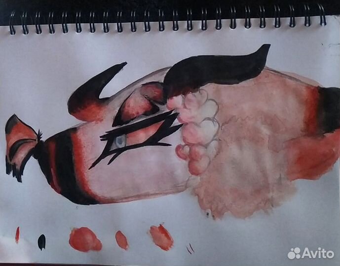 Бумажные драконы на руку