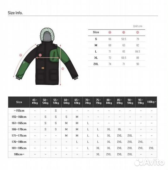 Куртка горнолыжная унисекс romp M L XL