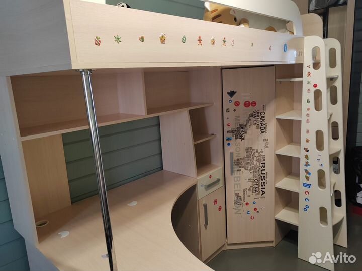 Детская кровать чердак