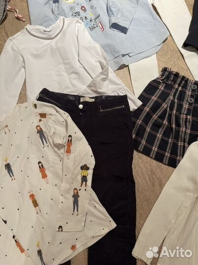 Пакет вещей школьных для девочки Zara, gulliver