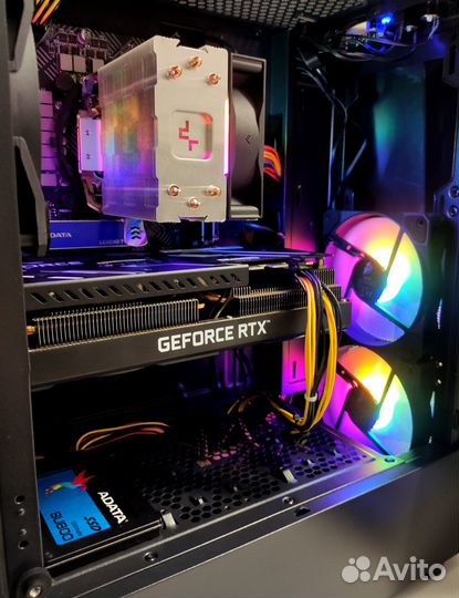 Игровой компьютер в сборе + монитор i5 + rtx3070